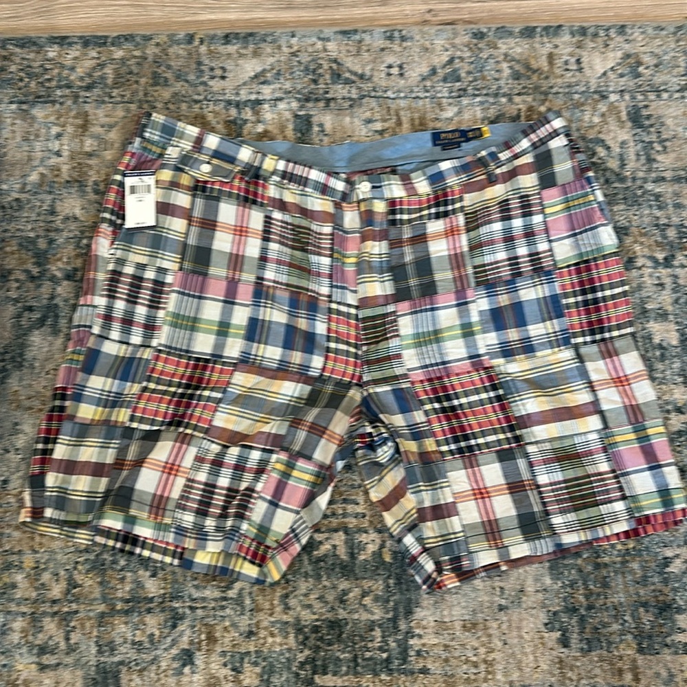 Big and Tall Multicolor Polo Shorts - NWT Sz 50B